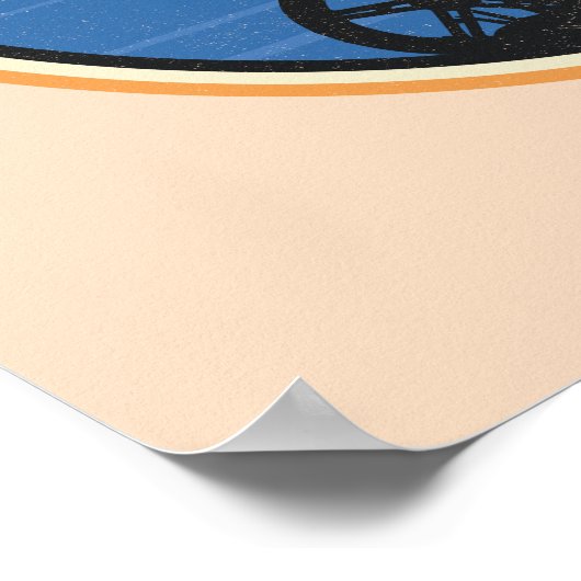 De Goonies Retro Mikey Riding Bike Graphic Poster (Hoek)