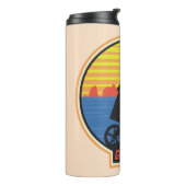 De Goonies Retro Mikey Riding Bike Graphic Thermosbeker (Gedraaid links)