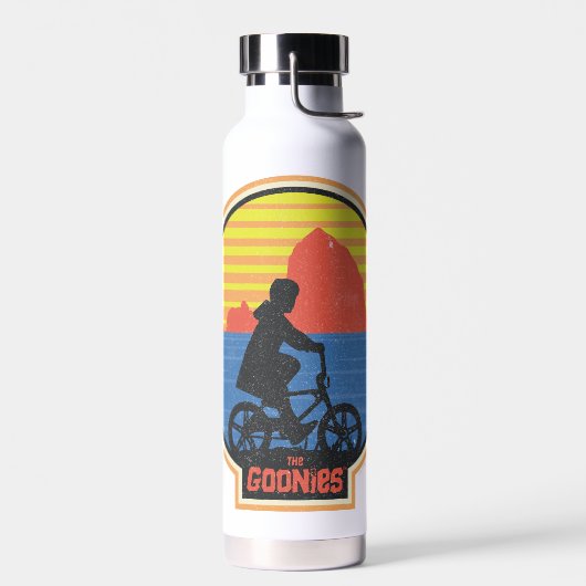 De Goonies Retro Mikey Riding Bike Graphic Waterfles (Links)