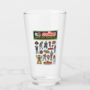 De Goonies Retro Sticker Blad Graphic Glas