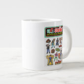 De Goonies Retro Sticker Blad Graphic Grote Koffiekop (Voorkant rechts)