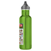 De Goonies Retro Sticker Blad Graphic Waterfles (Rechts)