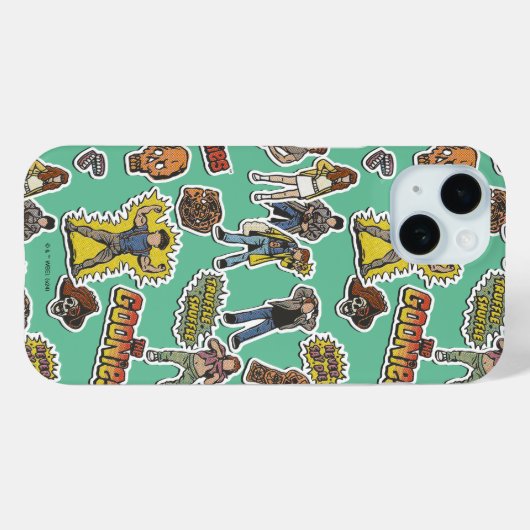 De Goonies Retro Sticker Case-Mate iPhone Case (Achterkant (horizontaal))