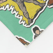 De Goonies Retro Sticker Fleece Deken (Hoek)