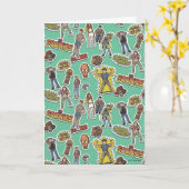 De Goonies Retro Sticker Kaart (Gele Bloem)