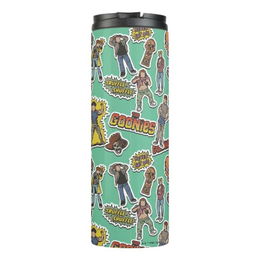 De Goonies Retro Sticker Thermosbeker (Achterkant)