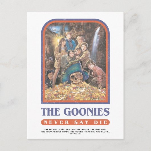 De Goonies-schat-jubileumposter Briefkaart (Voorkant)