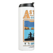 De Goonies Silhouetten boven Astoria Goondocks Thermosbeker (Gedraaid links)