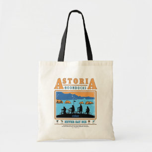 De Goonies Silhouetten boven Astoria Goondocks Tote Bag
