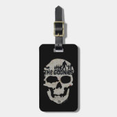 De Goonies Skull Silhouette Bagagelabel (Voorkant verticaal)