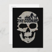 De Goonies Skull Silhouette Briefkaart (Voorkant / Achterkant)
