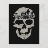De Goonies Skull Silhouette Briefkaart (Voorkant)