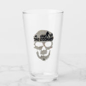 De Goonies Skull Silhouette Glas (Voorkant)