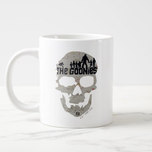 De Goonies Skull Silhouette Grote Koffiekop (Links)