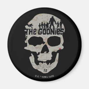 De Goonies Skull Silhouette Magneet