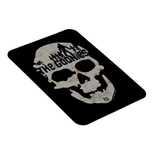 De Goonies Skull Silhouette Magneet (Rechterzijde)