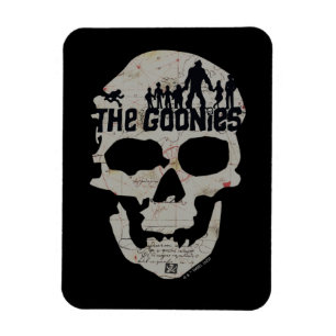 De Goonies Skull Silhouette Magneet