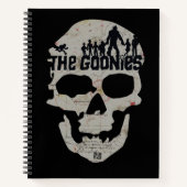 De Goonies Skull Silhouette Notitieboek (Voorkant)