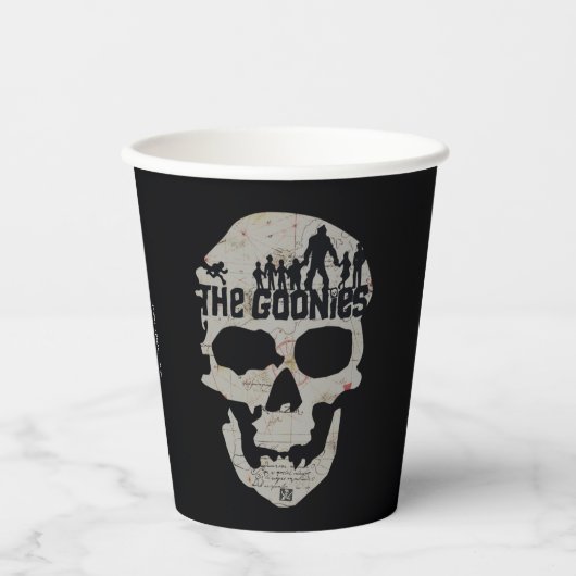 De Goonies Skull Silhouette Papieren Bekers (Voorkant)