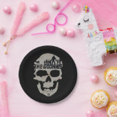 De Goonies Skull Silhouette Papieren Bordje (Feest)