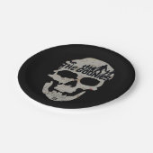 De Goonies Skull Silhouette Papieren Bordje (Gekanteld)