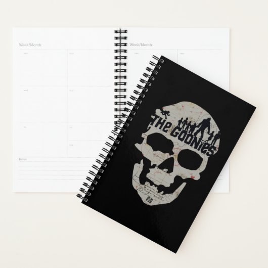 De Goonies Skull Silhouette Planner (Display)