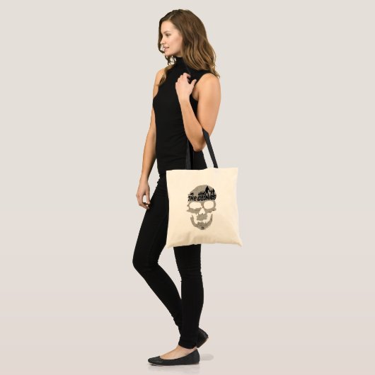 De Goonies Skull Silhouette Tote Bag (Voorkant (model))