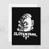 De goonies "Sloth Chunk" Briefkaart (Voorkant / Achterkant)