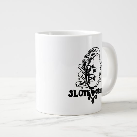 De goonies "Sloth Chunk" Grote Koffiekop (Voorkant rechts)