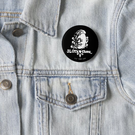 De goonies "Sloth Chunk" Ronde Button 5,7 Cm (In situ)