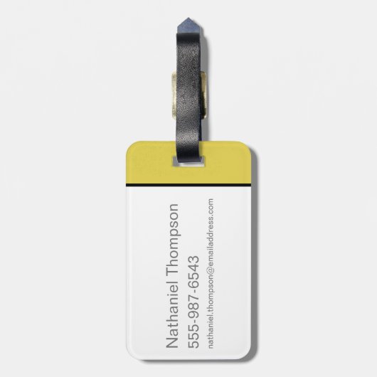 De goonies Sloth Doodle "Hey jongens" Bagagelabel (Achterkant verticaal)