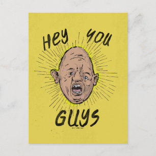 De goonies Sloth Doodle "Hey jongens" Briefkaart
