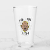 De goonies Sloth Doodle "Hey jongens" Glas (Voorkant)