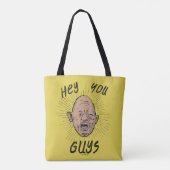 De goonies Sloth Doodle "Hey jongens" Tote Bag (Achterkant)