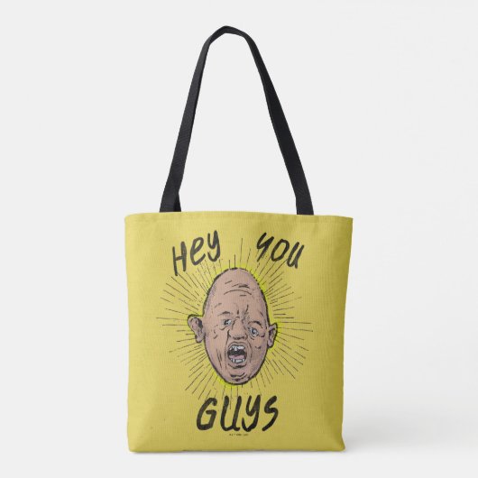 De goonies Sloth Doodle "Hey jongens" Tote Bag (Achterkant)