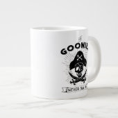 De goonies "Zeg nooit dat ze sterven" Pirate Badge Grote Koffiekop (Voorkant rechts)