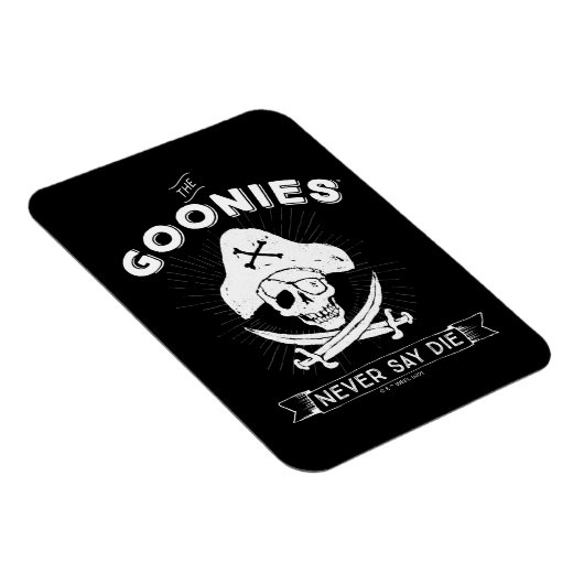 De goonies "Zeg nooit dat ze sterven" Pirate Badge Magneet (Rechterzijde)