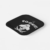 De goonies "Zeg nooit dat ze sterven" Pirate Badge Papieren Bordje (Gebogen)