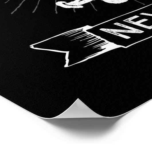 De goonies "Zeg nooit dat ze sterven" Pirate Badge Poster (Hoek)