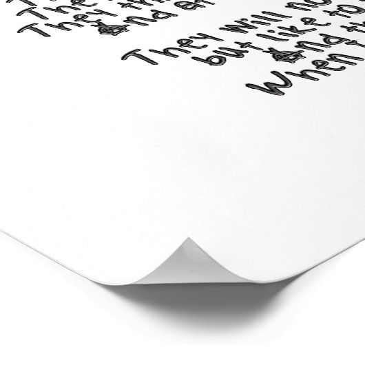 De Goops die ze hun vingers hebben Poster (Hoek)