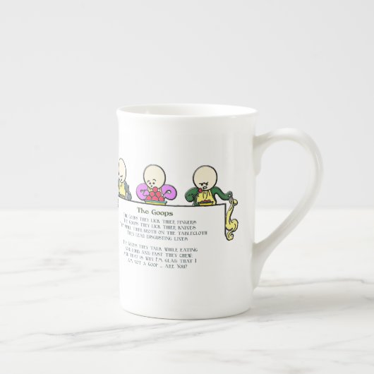 De Goops Porselein Kop (Rechts)