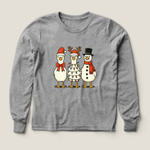 De Goosey Christmas Crew beroemd gemaakt door Merr