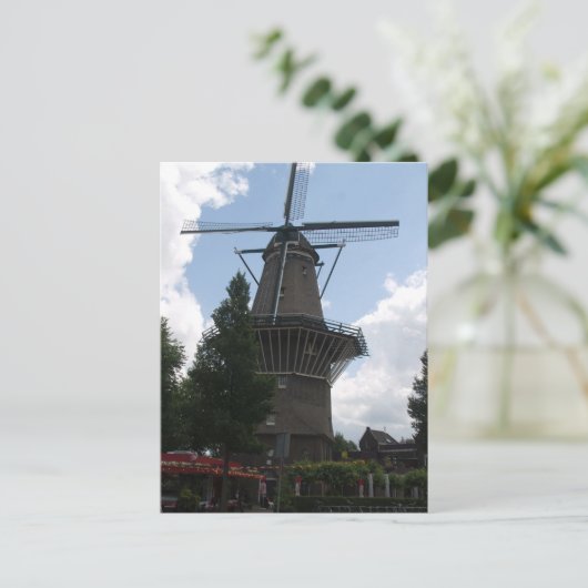 De Gooyer Windmill Amsterdam Briefkaart (Staand voorkant)