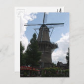 De Gooyer Windmill Amsterdam Briefkaart (Voorkant / Achterkant)