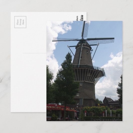 De Gooyer Windmill Amsterdam Briefkaart (Voorkant / Achterkant)