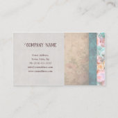 De gordijnwinkel Lace & Drapes Blinds Vervaardigin Visitekaartje (Achterkant)