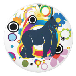 De Gorilla Ceramic Knob. Keramische Knop