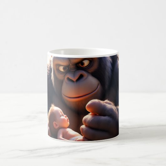 De Gorilla en het Kind Koffiemok (Center)