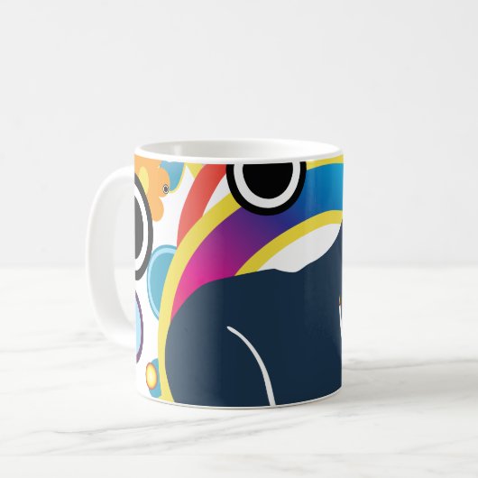 De Gorilla-Mok Koffiemok (Voorkant links)