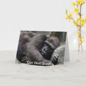 De gorilla wordt goed spoedig kaart (Gele Bloem)